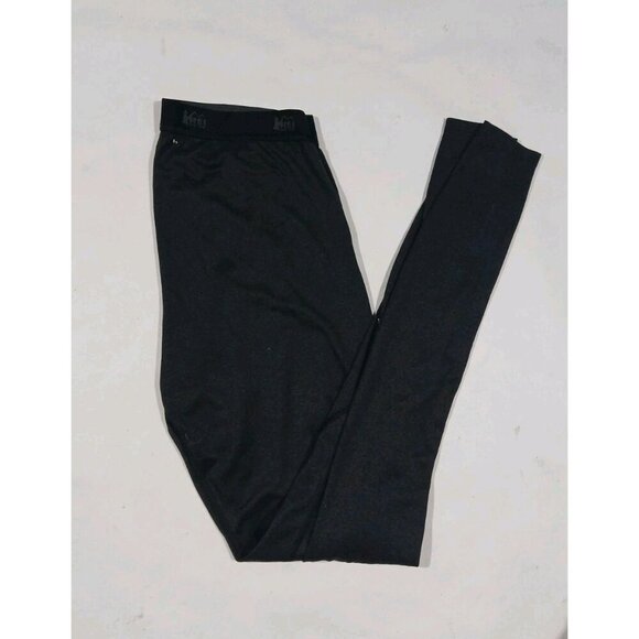 REI Co Op Base Layer Midweight Pants Size XS Black Active Outdoors - Picture 5 of 7